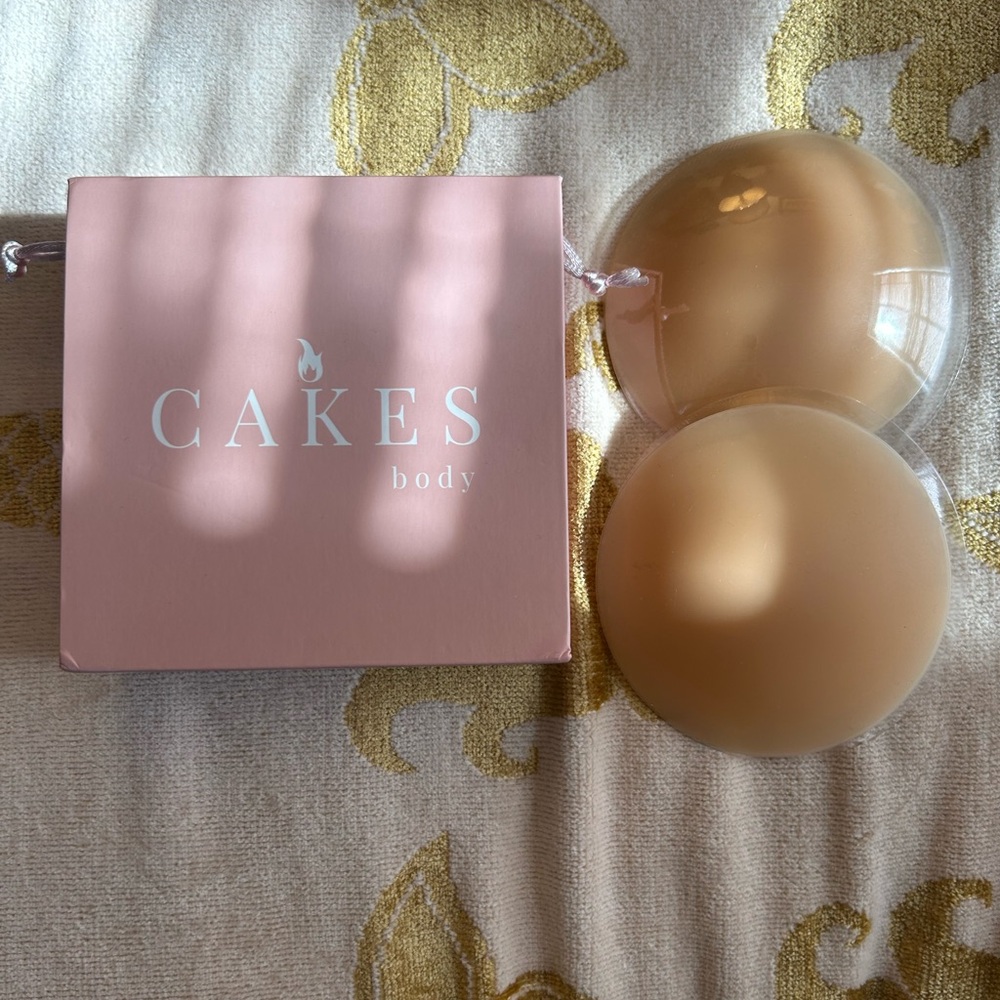 CAKES BODY - nipple coverage - size OG (B-DD) - color honey